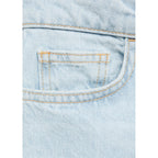 Mom Shorts - Light Blue