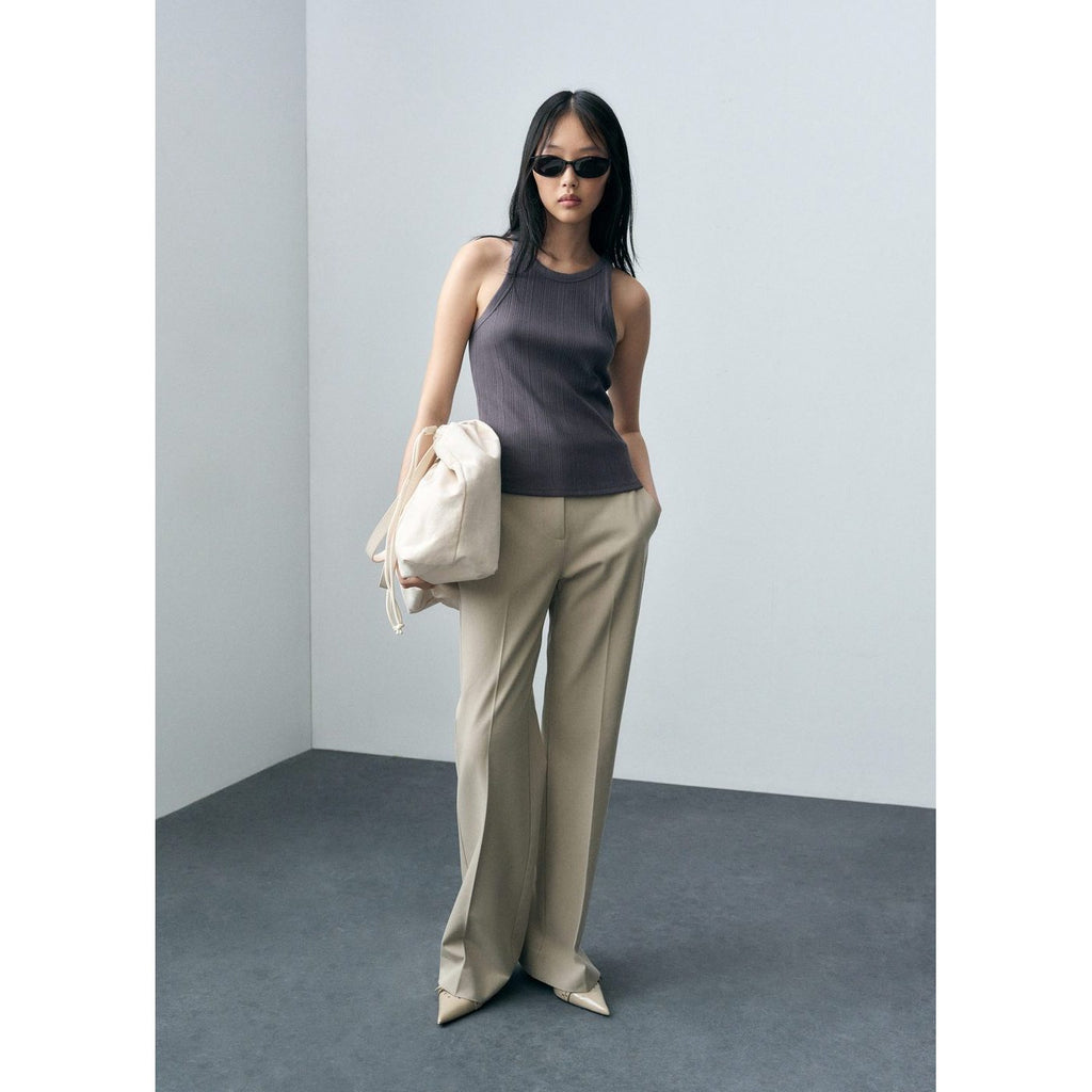 Naju Top - Charcoal Gray