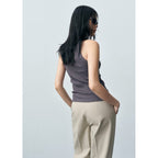 Naju Top - Charcoal Gray