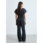 Pantalon Crink-A - Blue