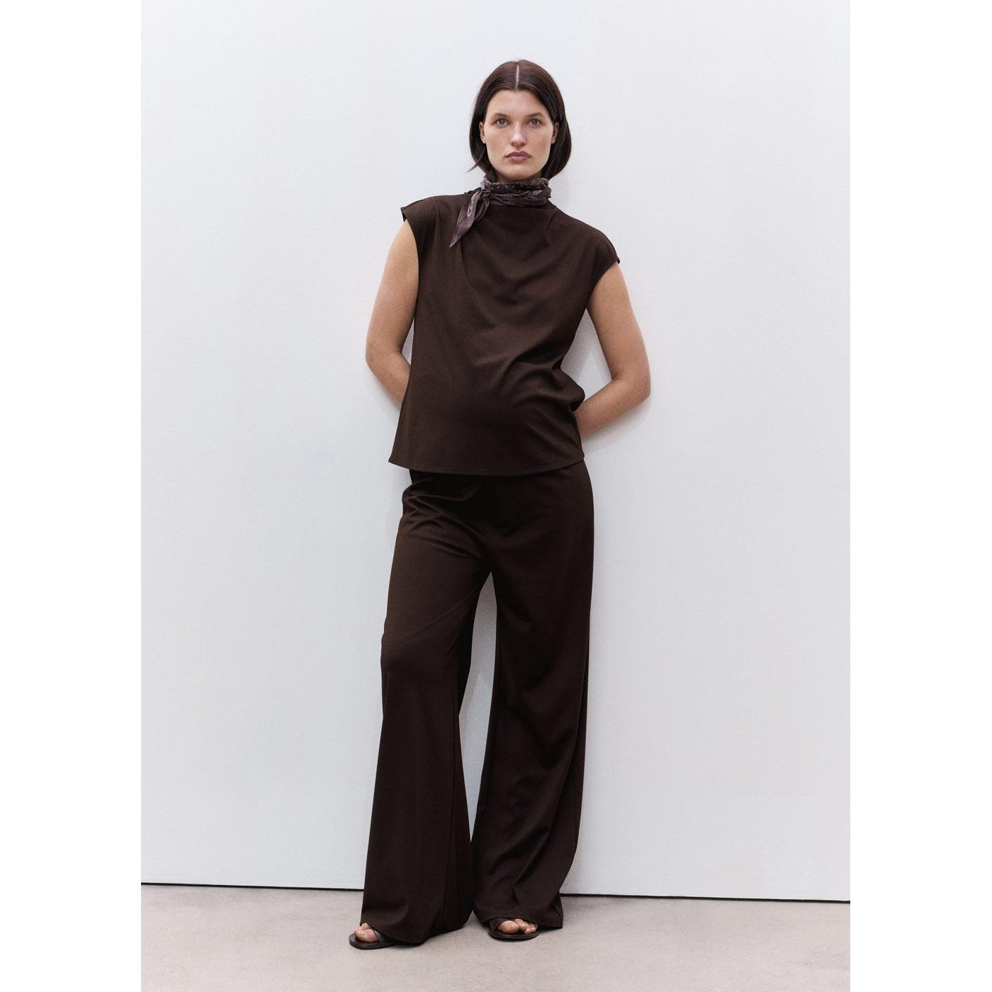 Pantalon Candelam - Chocolat