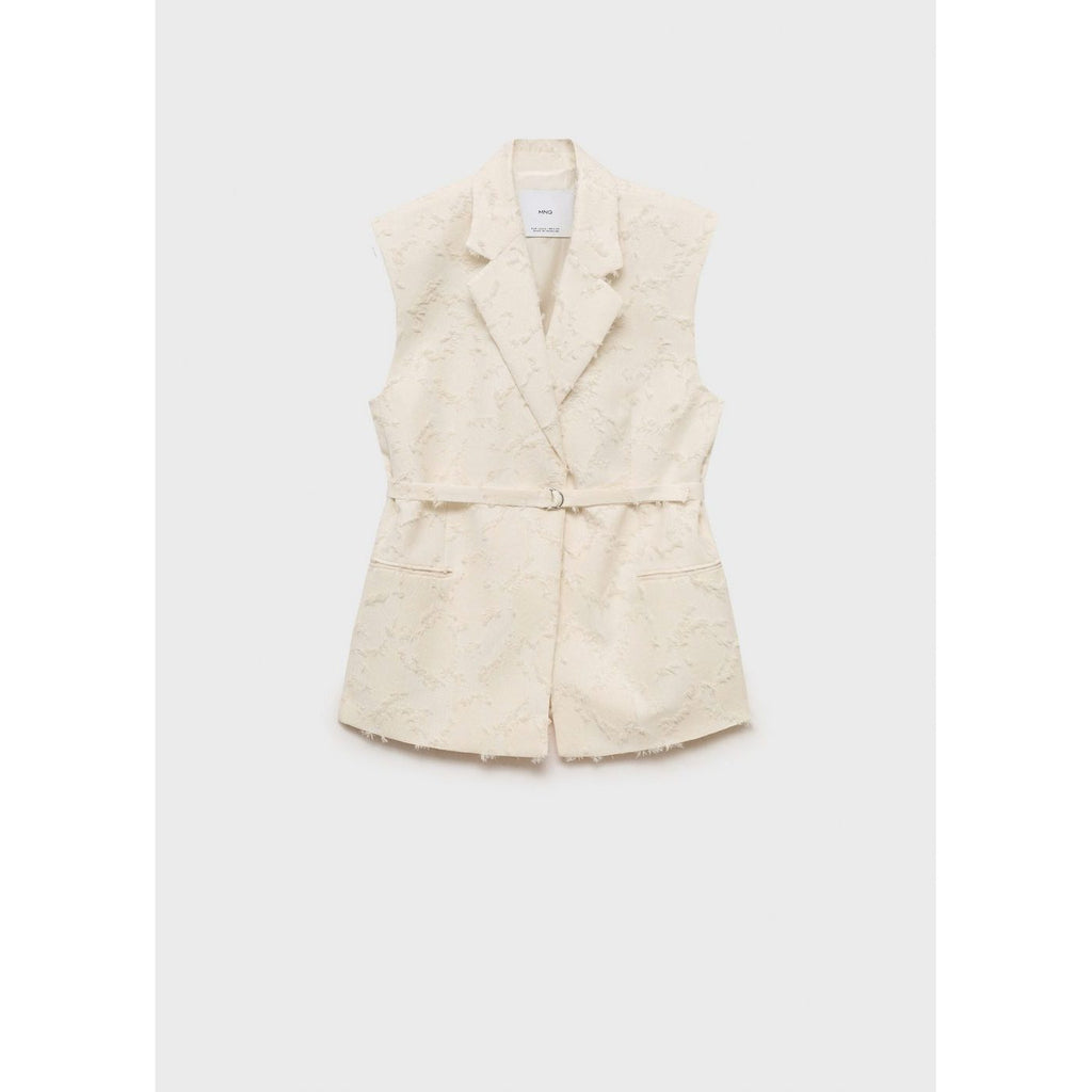 Gilet Texturé Ceinture