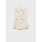 Gilet Texturé Ceinture