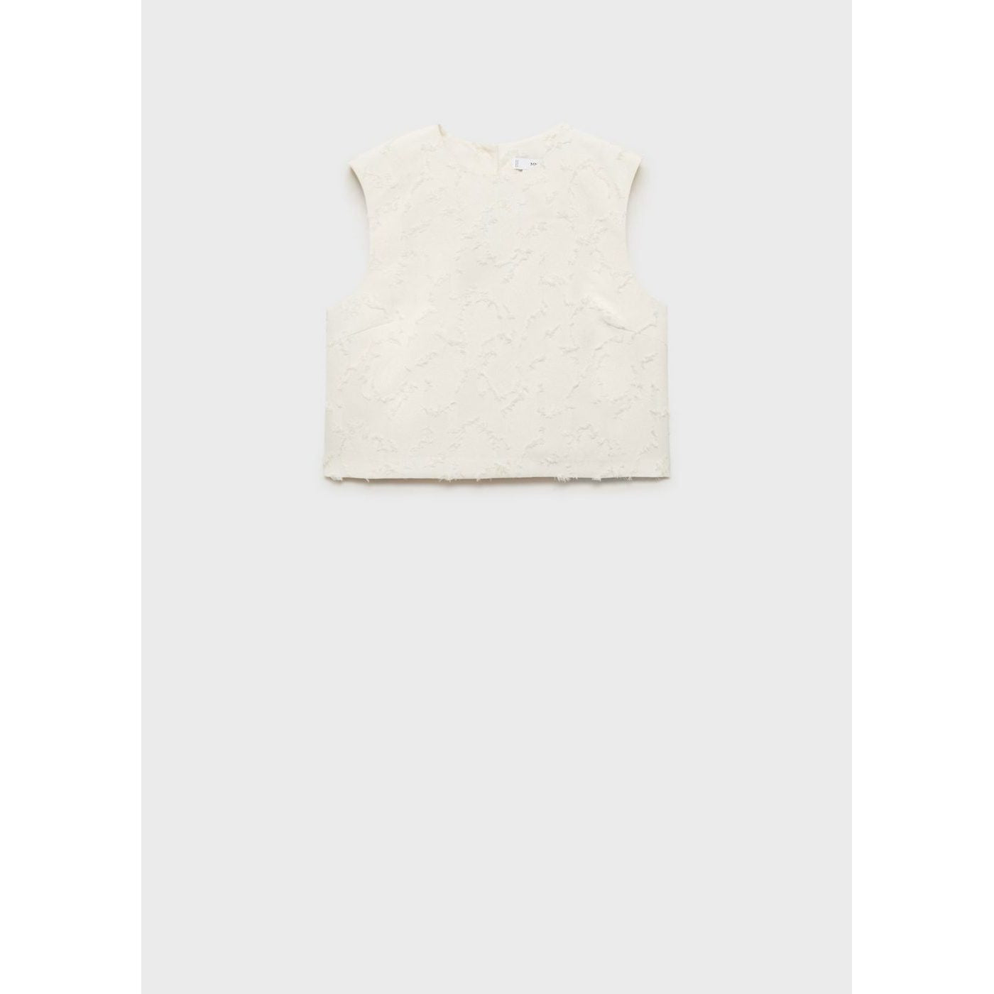 Top Floc - Blanco roto