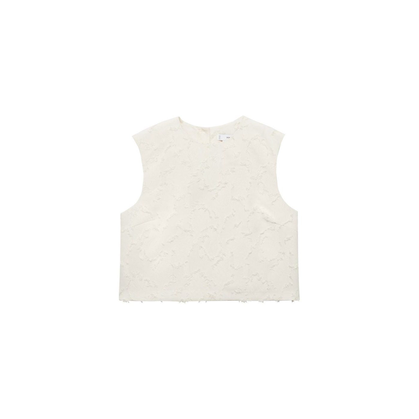 Top Floc - Blanco roto