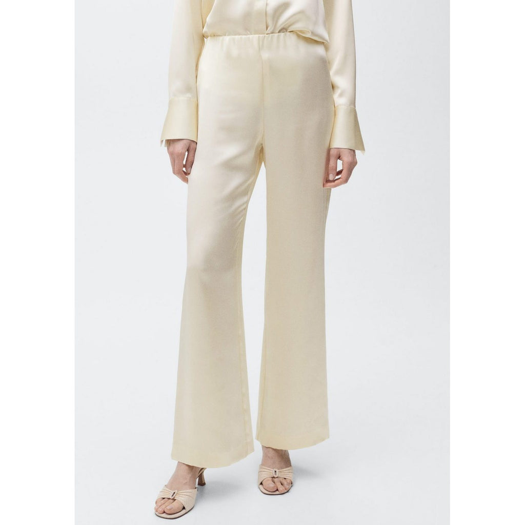 Pantalon Droit Satiné