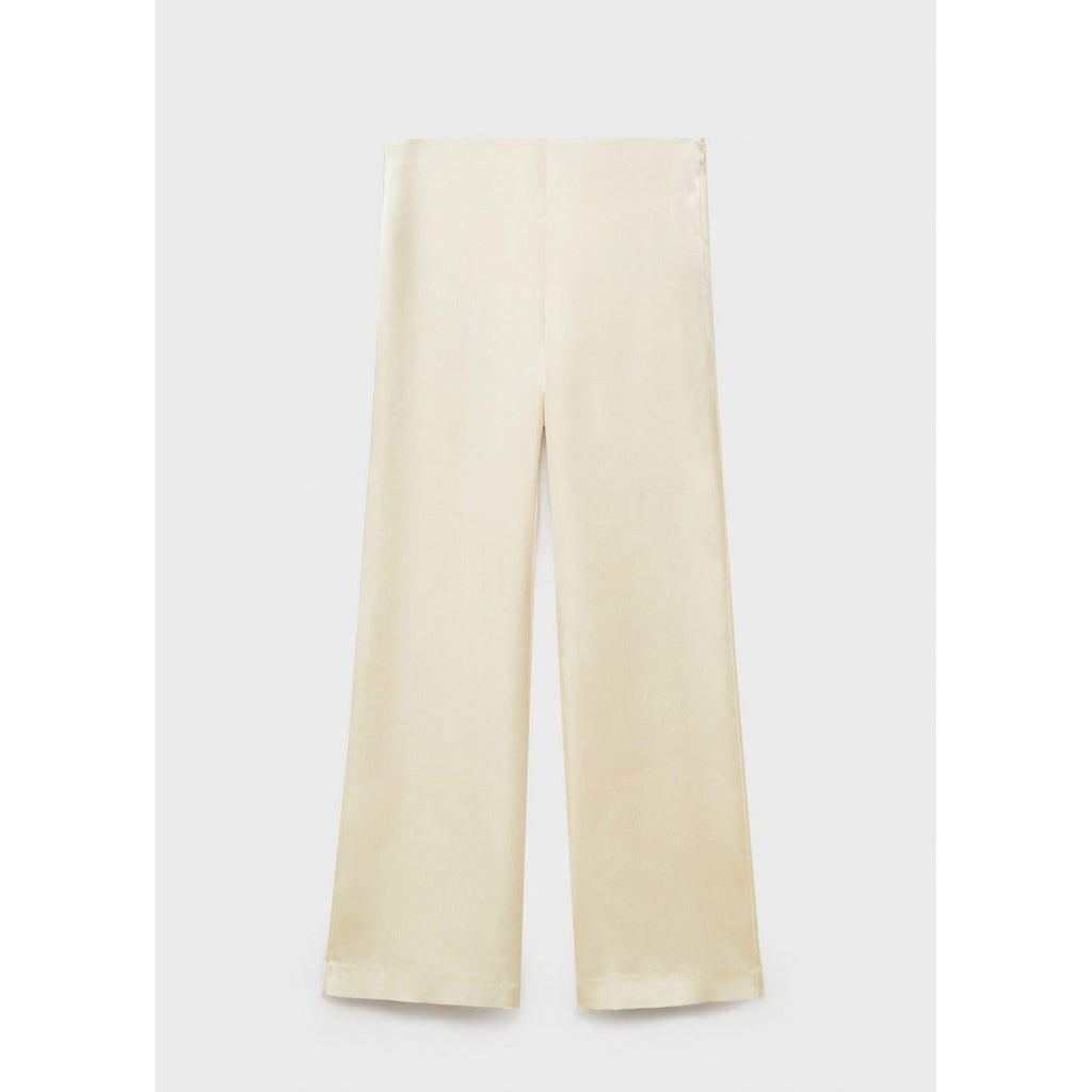 Pantalon Droit Satiné