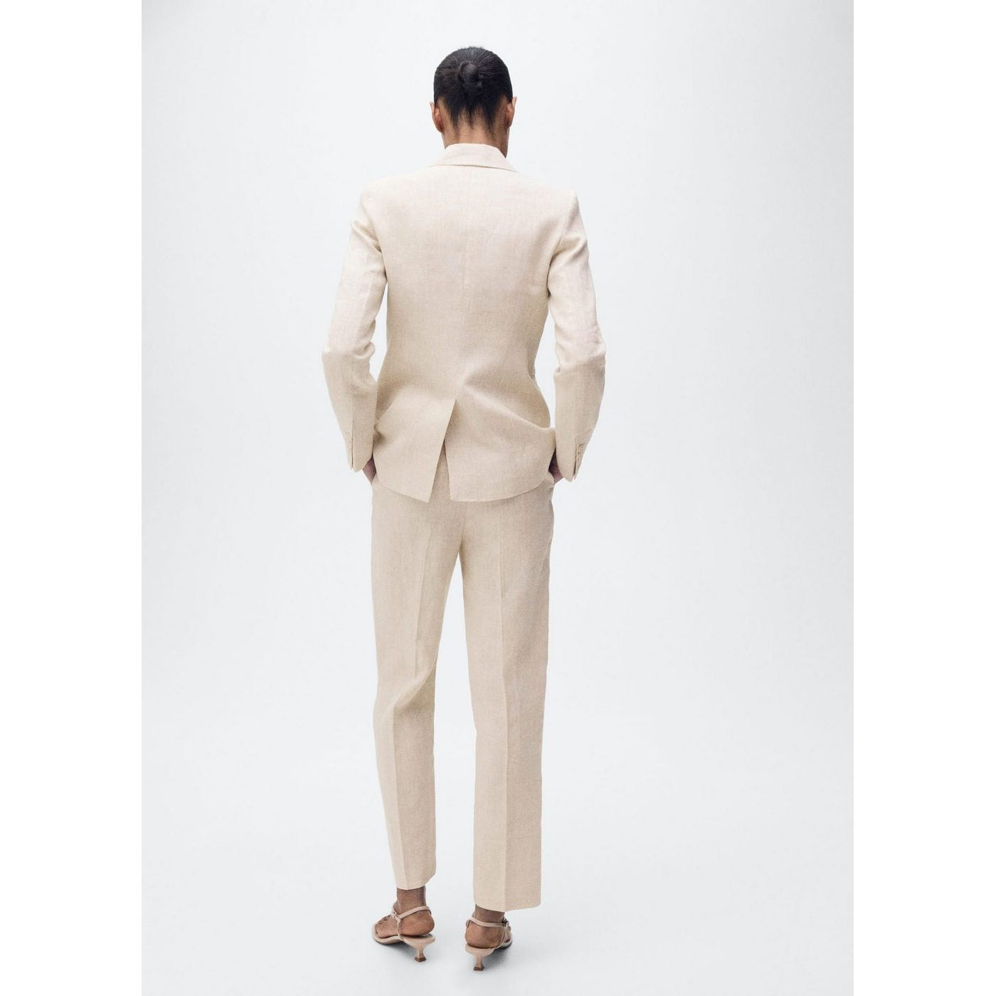 Pantalon De Costume Lin