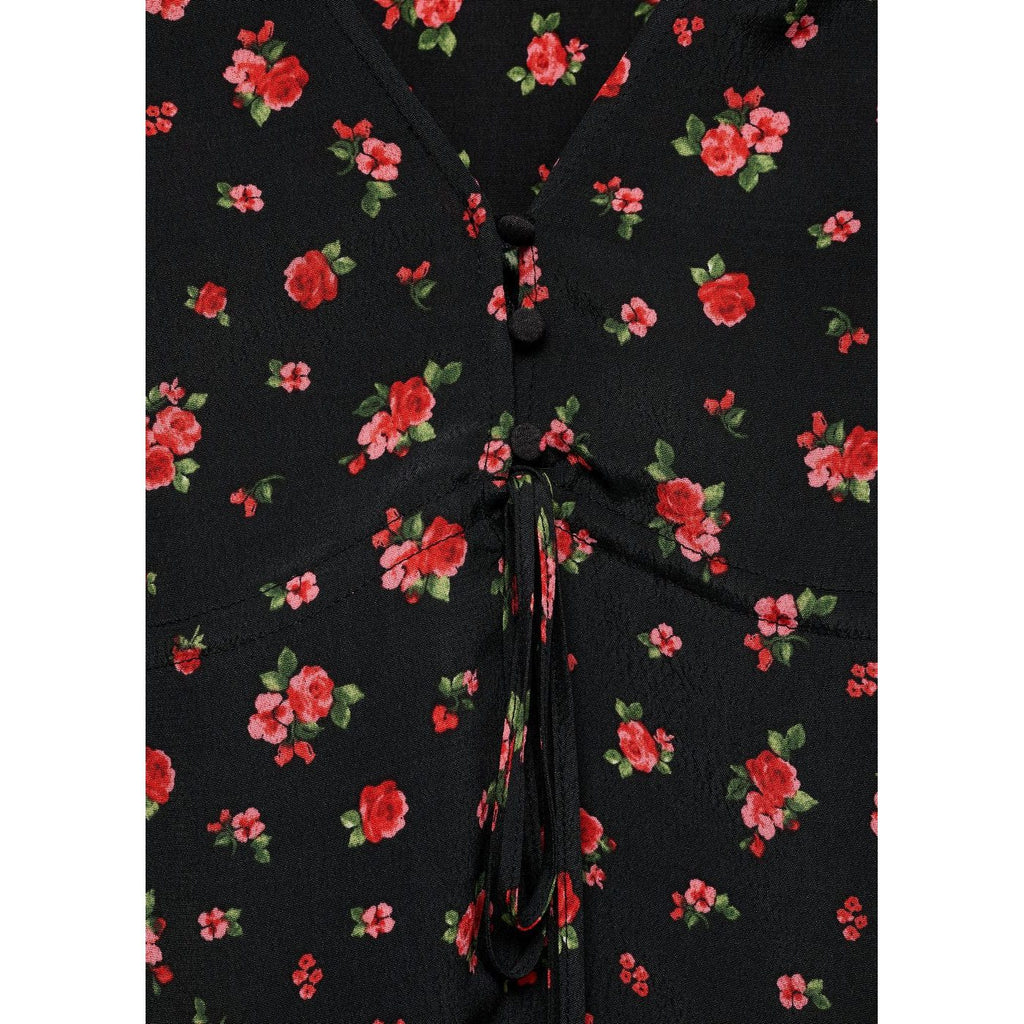 Blusa con gemas - Negro