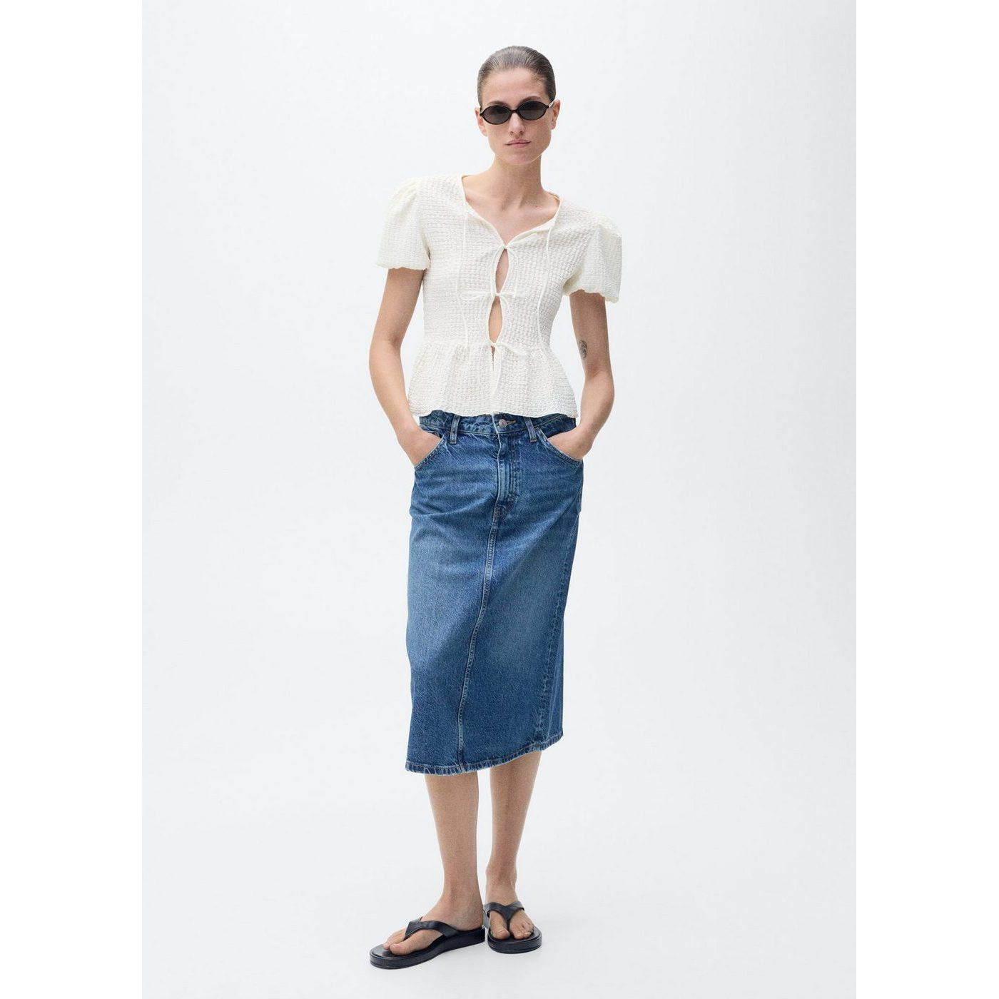 Benita Blouse - Raw