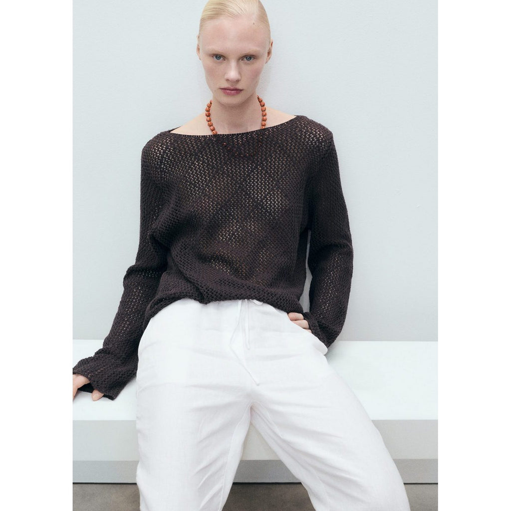 Pantalon Linen - Off White