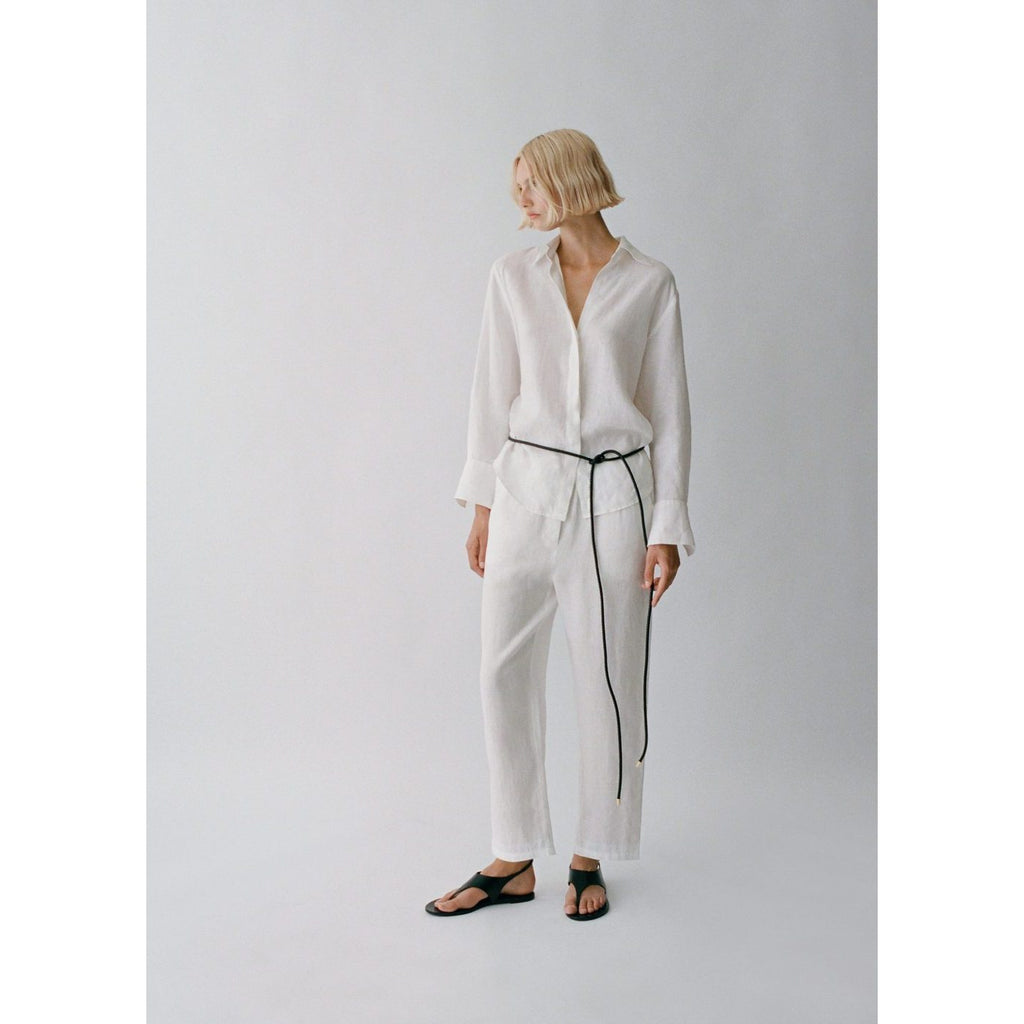 Pantalon Linen - Off White