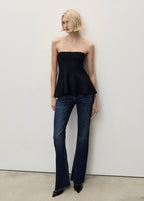 Jean Fiona Flare Taille Normale - Dark Blue