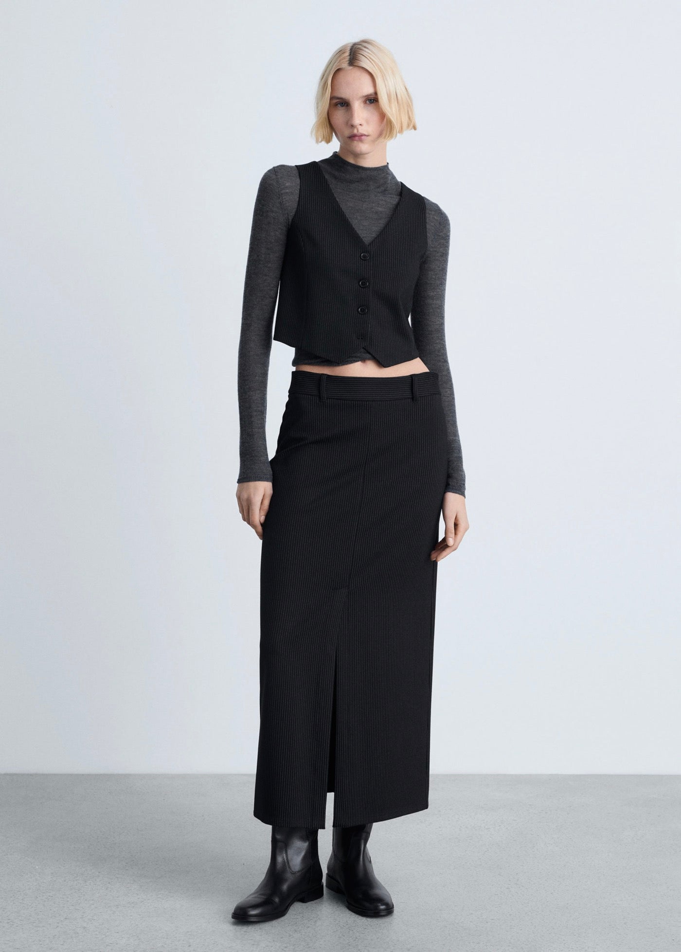 Jupe Tailleur Rayures Tennis