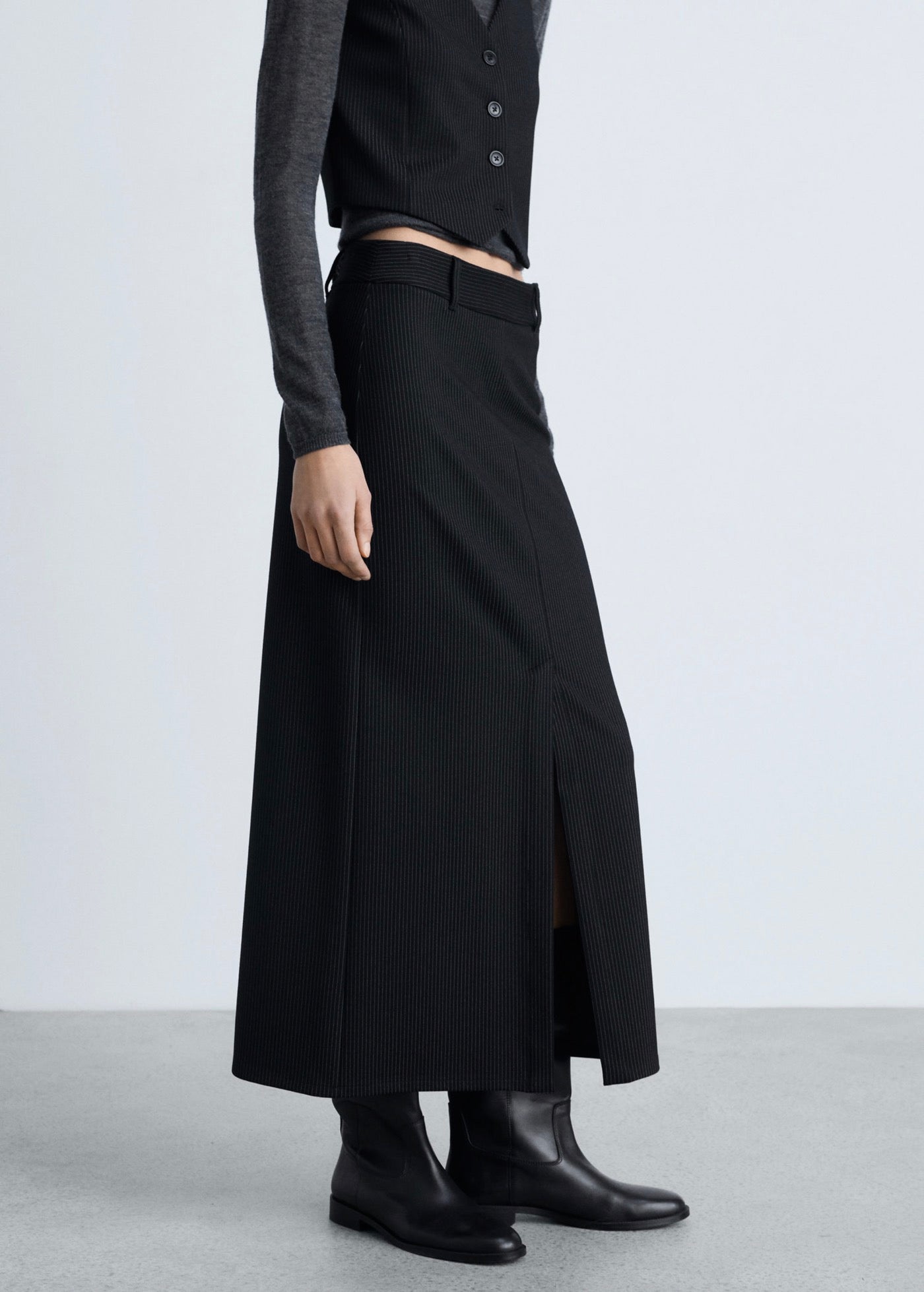 Jupe Tailleur Rayures Tennis