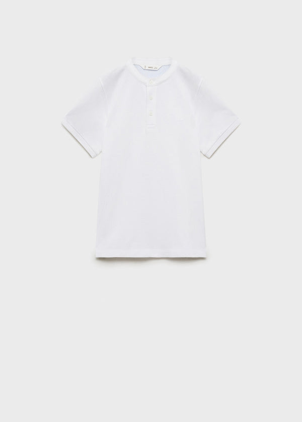 Polo Hanoi8 Blanc Cassé - Garçon