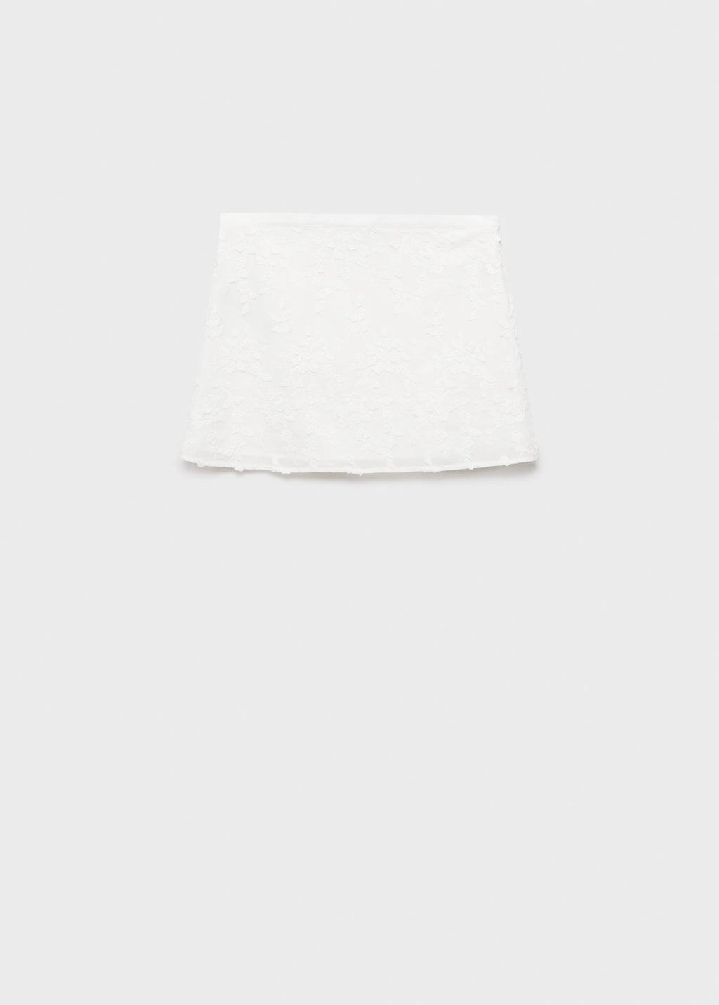 Jupe Coton Broderie Florale
