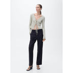 Pantalon Droit Pinces