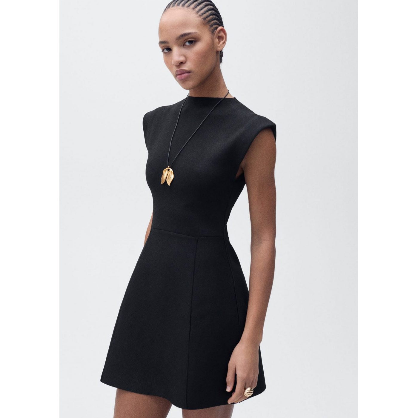 Domino Dress - Black