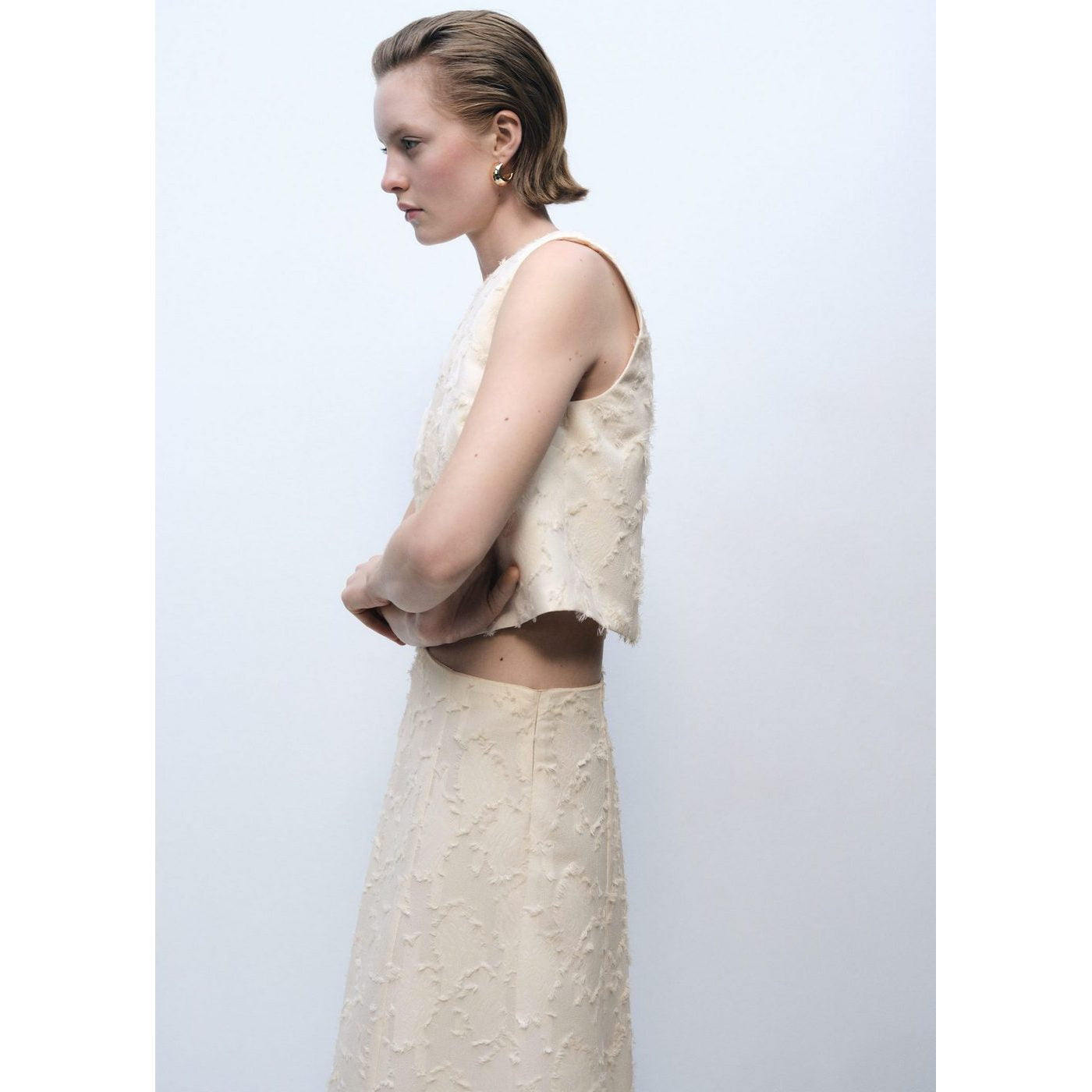 Jupe Floc - Off White