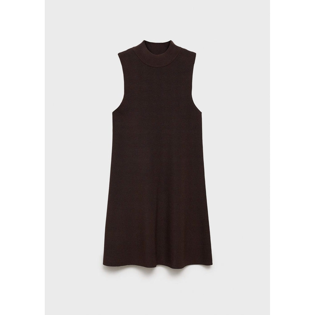 Robe Maille Col Montant