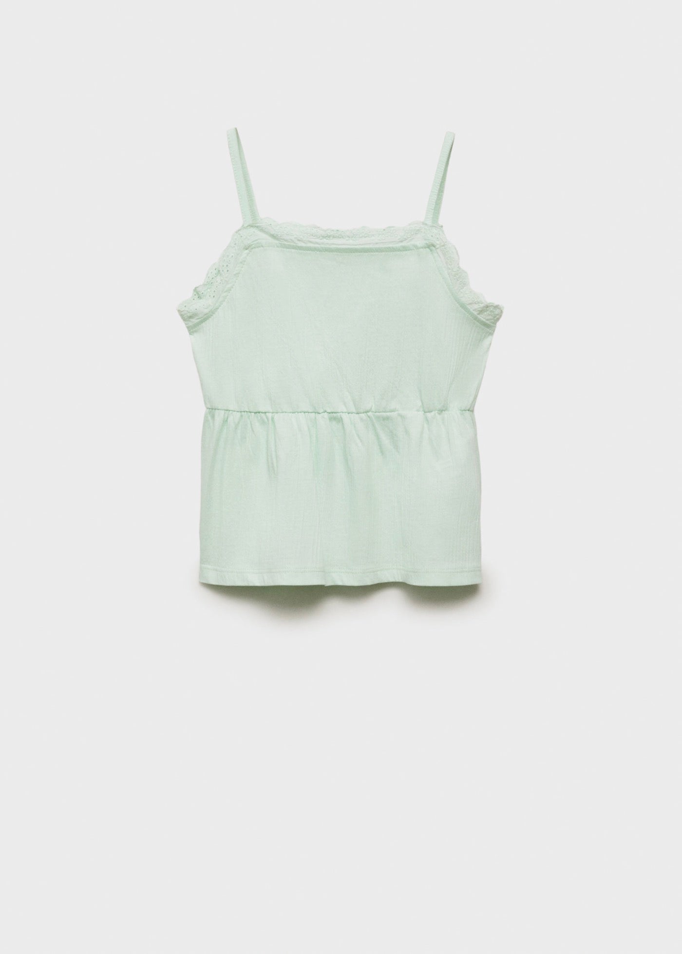 Top Bimba Vert Menthe - Fille