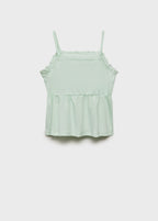 Top Bimba Vert Menthe - Fille