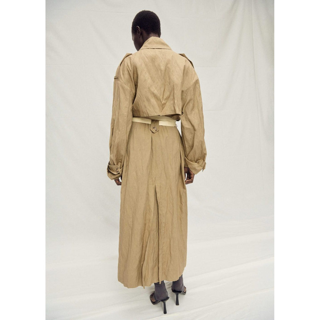 Trench Coat Cherry - Medium Brown