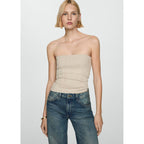 Paulina Top - Light Grey/Pastel