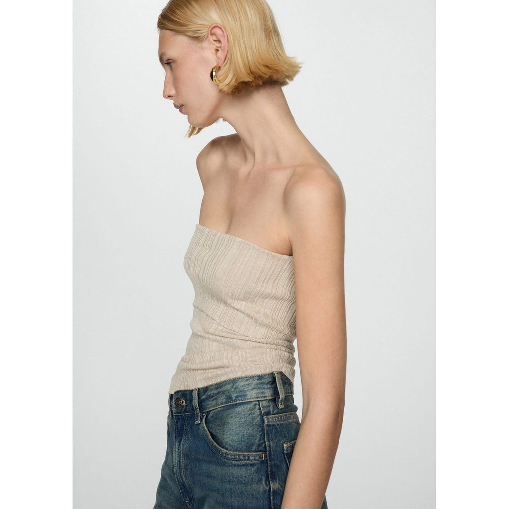 Paulina Top - Light Grey/Pastel