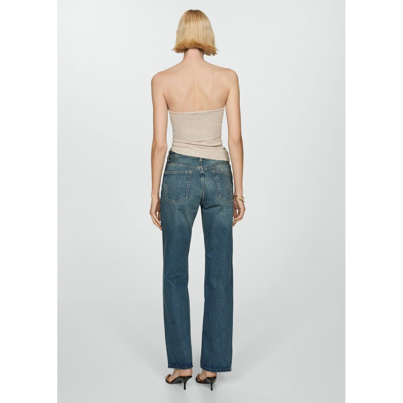 Paulina Top - Light Grey/Pastel