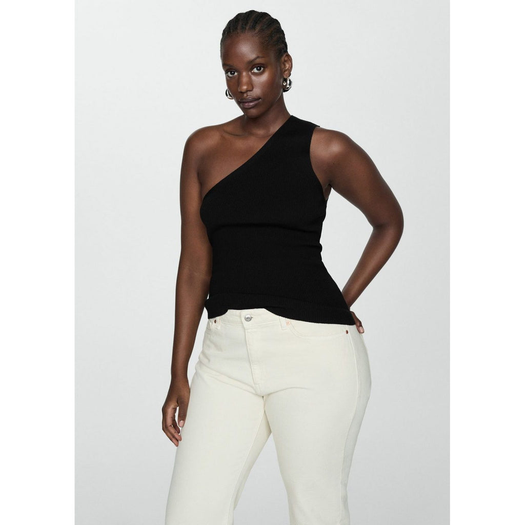 Top Maille Asymétrique