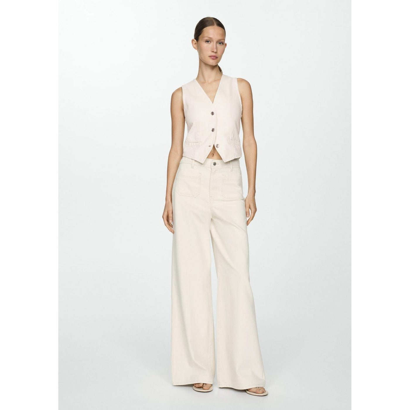 Taylor Vest - Off White