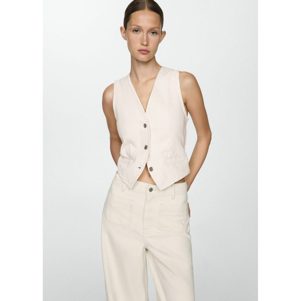 Taylor Vest - Off White