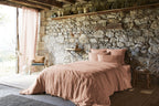 Duvet Cover - Washed Linen - Soline - Old Rose