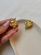 Pendientes Sonia Rykiel Vintage - Ángeles Adornados Con Strass