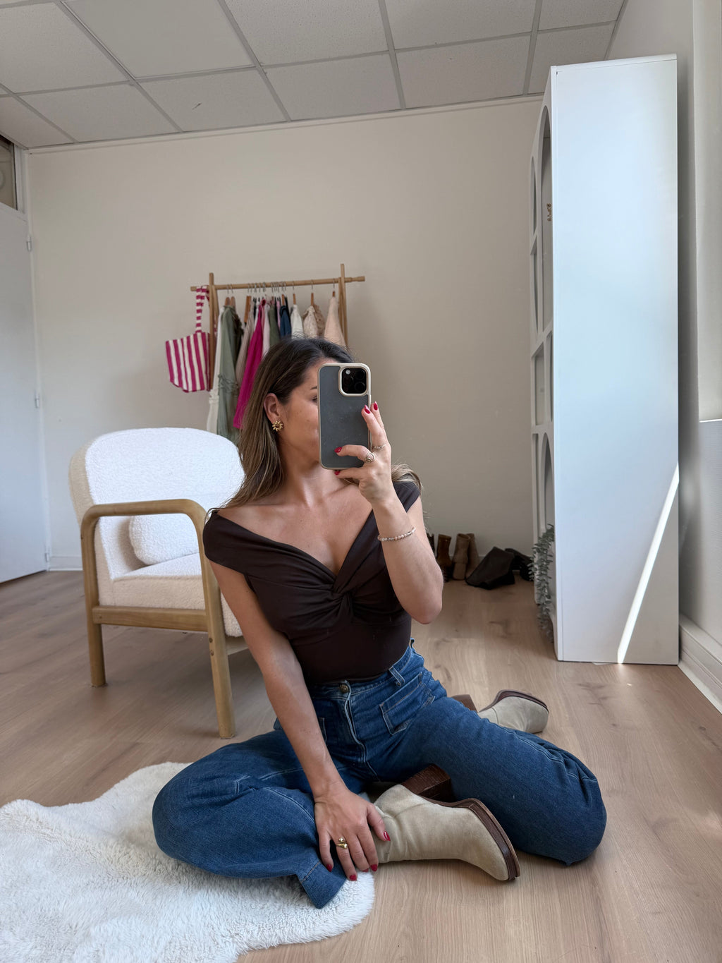 Top Carla Chocolat
