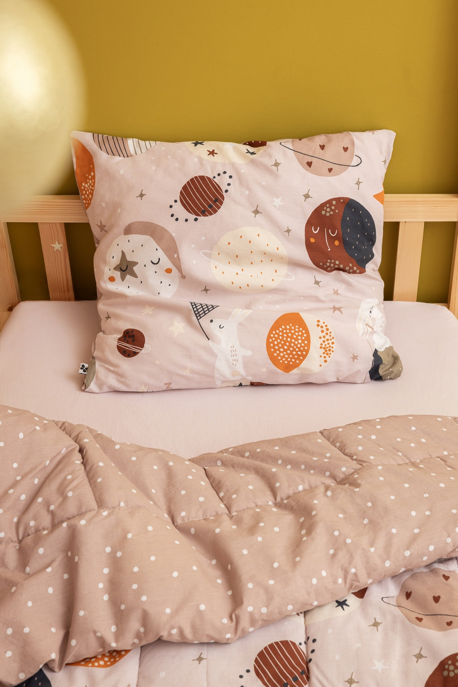 Printed Duvet + Pillowcase - Printed Cotton - Sky Dream