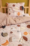 Printed Duvet + Pillowcases - Printed Cotton - Sky Dream