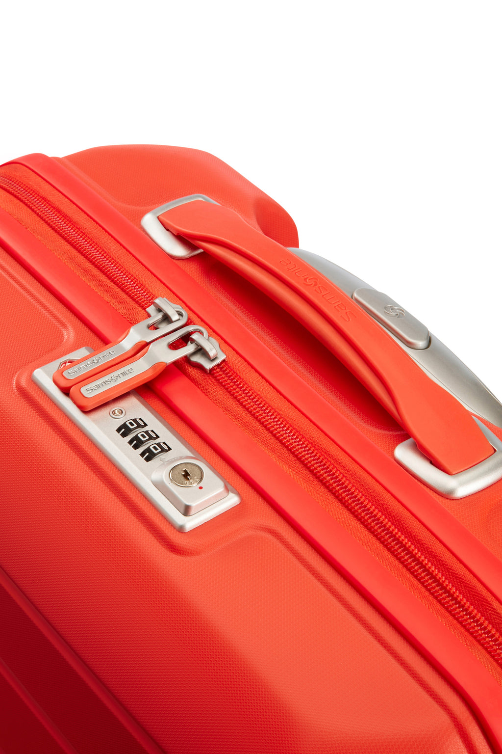 Valise Cabine Extensible À 4 Roues - Flux - Tangerine Red