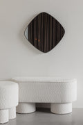 Mila - Miroir - Métal - Noir