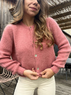 Punto de Lana Léonie Rosa Viejo
