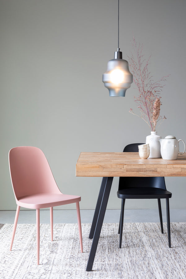 Pip All - Juego de 2 Sillas de Comedor - Plástico Polipropileno - Rosa