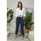 Pantalon - Marine - Femme