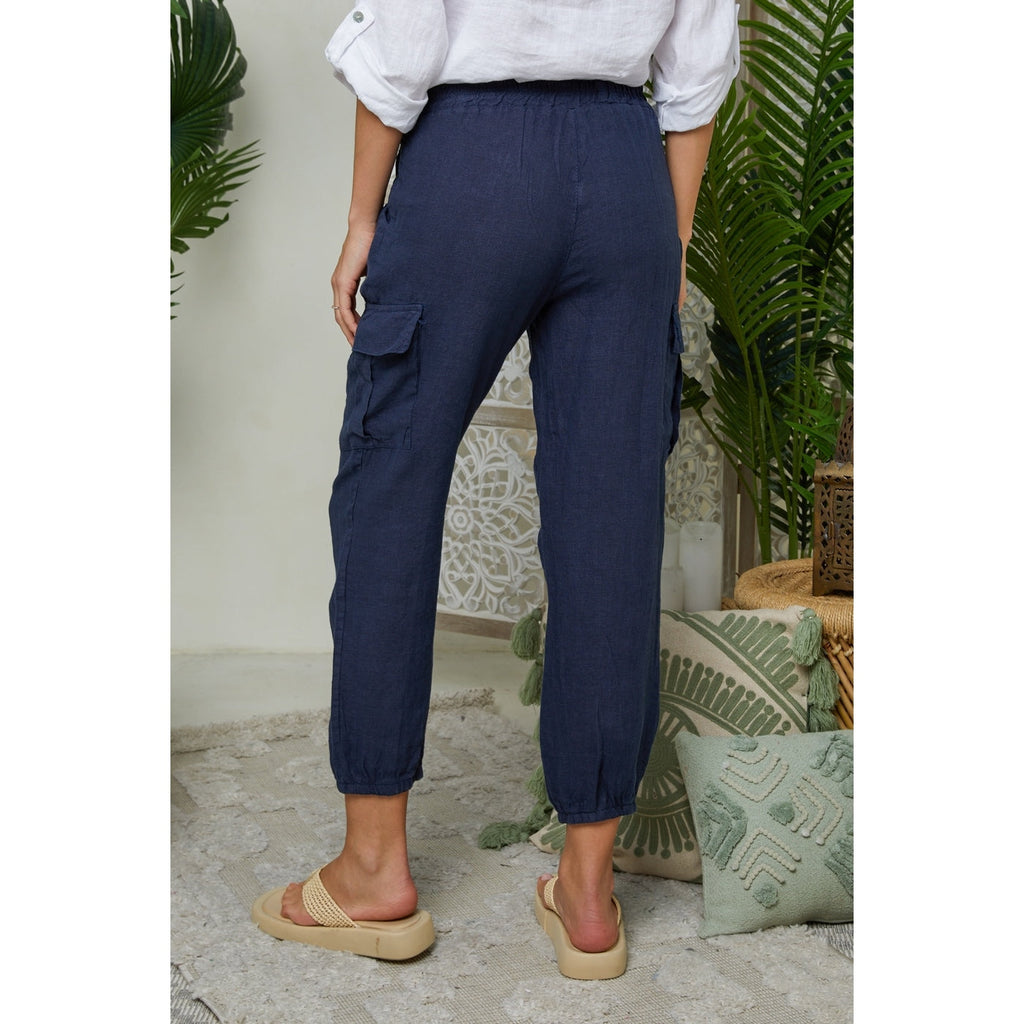 Pantalon - Marine - Femme
