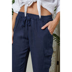 Pantalon - Marine - Femme