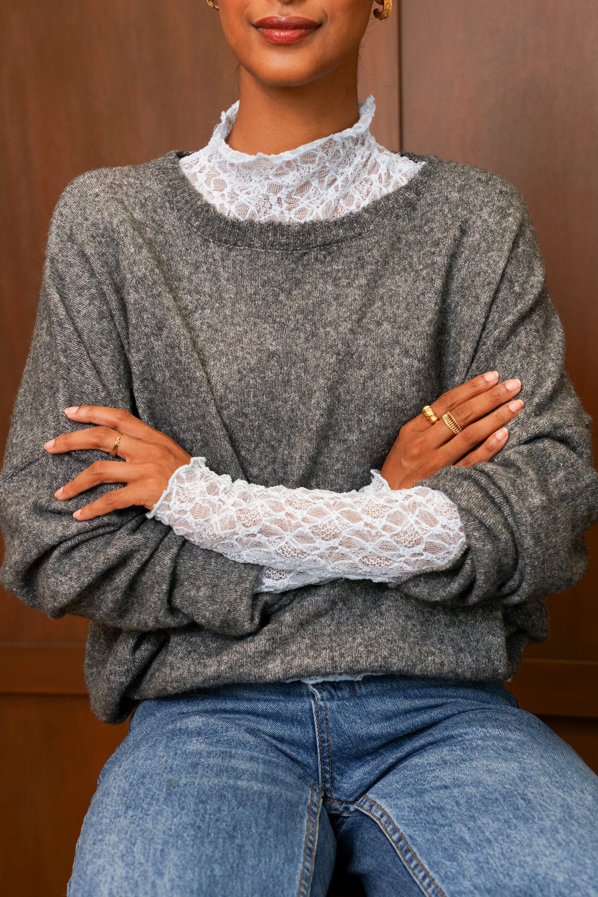 Pull Ida - Gris Foncé
