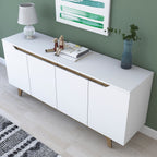 Console Gd102 - Blanc / Noyer