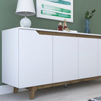 Console Gd102 - Blanc / Noyer