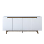 Console Gd102 - Blanc / Noyer